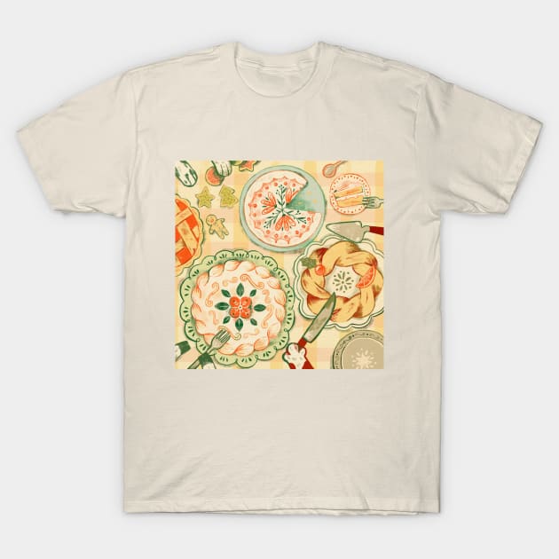 Holiday treats T-Shirt by alan melele